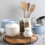 Αποδοτικός σχεδιασμός Lazy Susan Organizer για εξωτερικά τραπέζια, τραπεζαρία, κατασκευή 3
