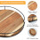 Αποδοτικός σχεδιασμός Lazy Susan Organizer για εξωτερικά τραπέζια, τραπεζαρία, κατασκευή 4