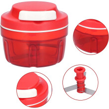 Manual Food Processor, Chop Various Ingredients in Seconds, Suitable for Travelling with Safe Design