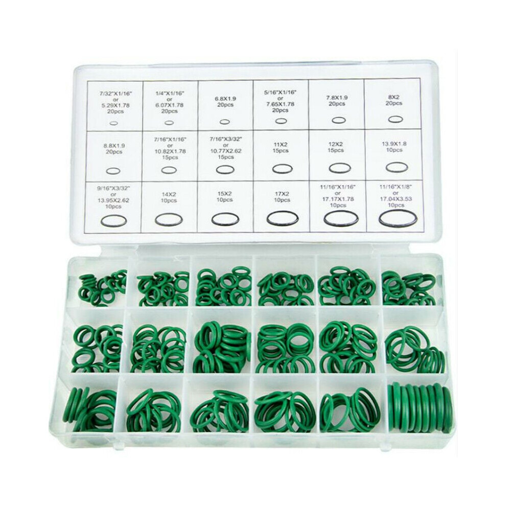 Heat Resistance Nitrile Rubber, Sealing Gasket Washer For Car Repair, Plumbing, Air Or Gas Connections, 270Pcs O-Ring Assortment Set, Rubber O Ring 9433291675144