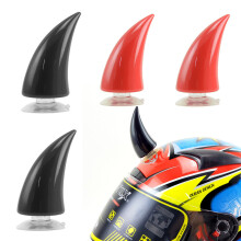 Helmet Enhancements, Multi-Purpose Use On Various Helmets With Suction Cup Design, Crafted From High-Quality, Highly Stretchable Rubber, 4 Pieces,