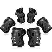 Professional Protection Set For Multi-Sports, Protective Gear With Ventilated EVA Foam, Adjustable Elastic Straps For Kids And Adults, Perfect For Ska
