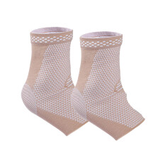 Copper Infused Ankle Brace - Breathable Fabric Supports Versatile Use For Sports & Fitness