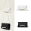 Multi functional Chain Bag Flap Evening Purse Shoulder-White 3