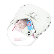 Modische Umhängetasche 2023 Handtasche-Mondlichtweiß