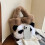 Stylish and Practical Plush Shoulder Bag for Daily-Light Grey 6