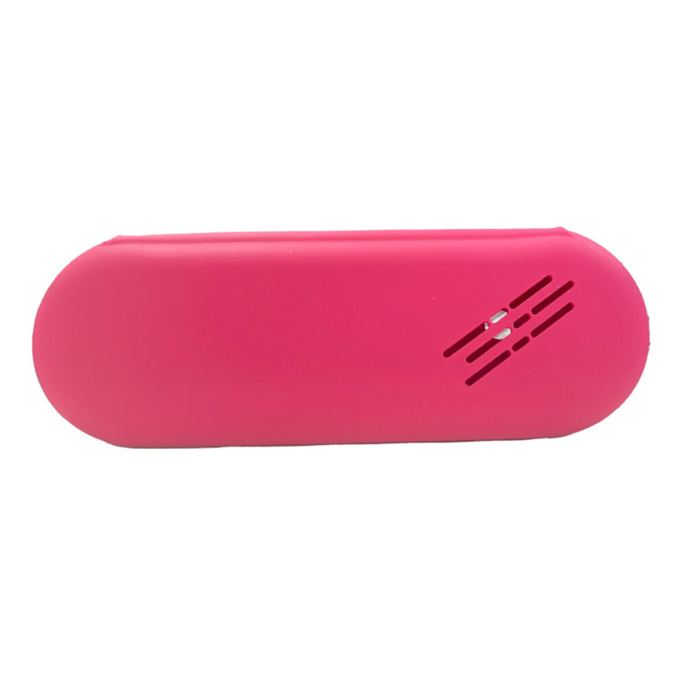 Makeup Bag Silicone Magnetic Toiletry Bags for Travel-Red