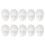 10 pezzi Modelli di Viso per Pratica Microblading, teste in Silicone, 21x13cm 3