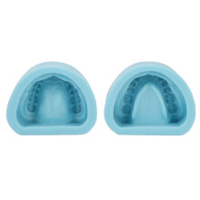 Sprievodca dentálnym vzdelávaním, anatomický model zubov - mäkká silikónová forma pre ženy s jasnými medzizubnými líniami a odolnou