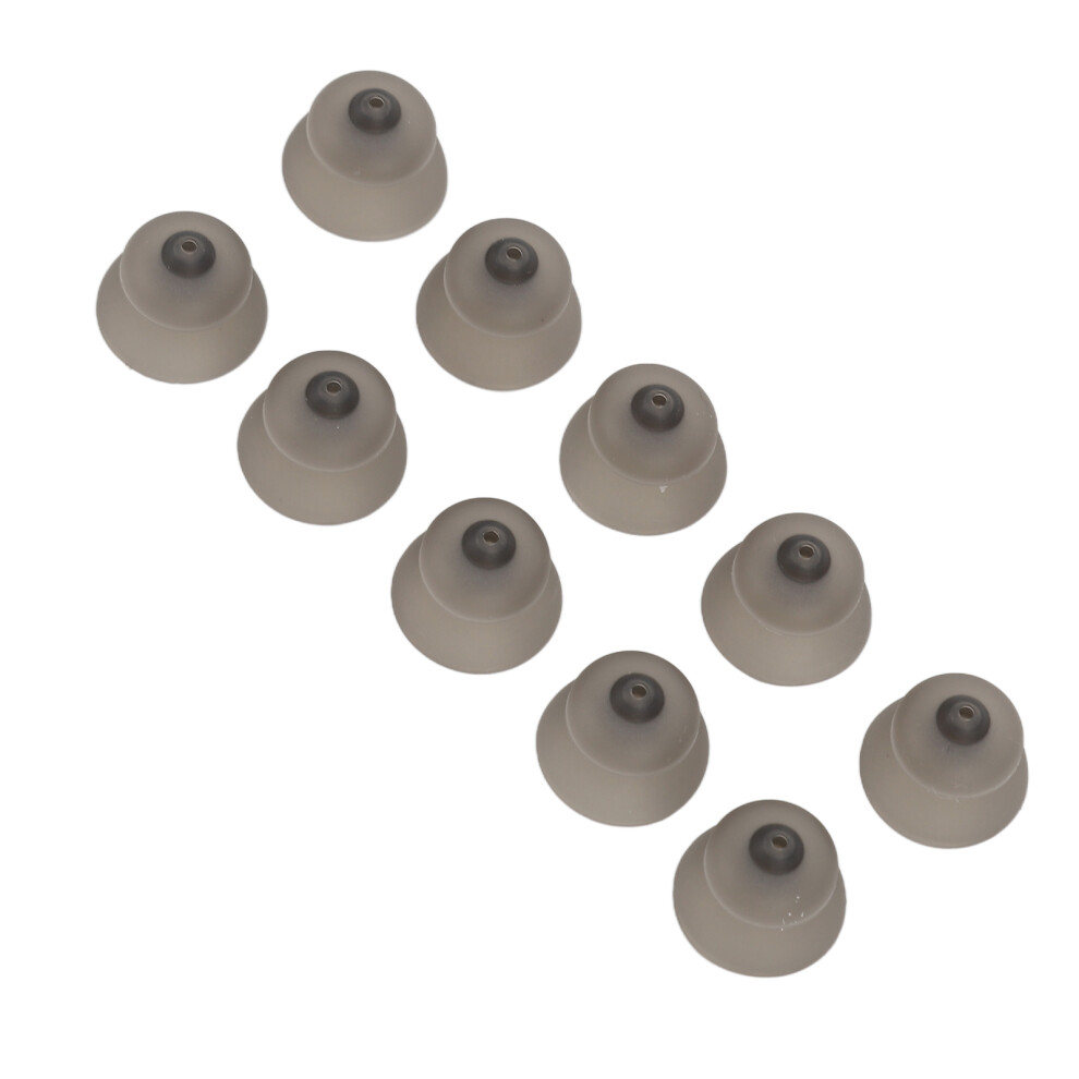 10pcs Sound Amplifier Dome Double Layer Open Washable Silicone For Phonak 13mm