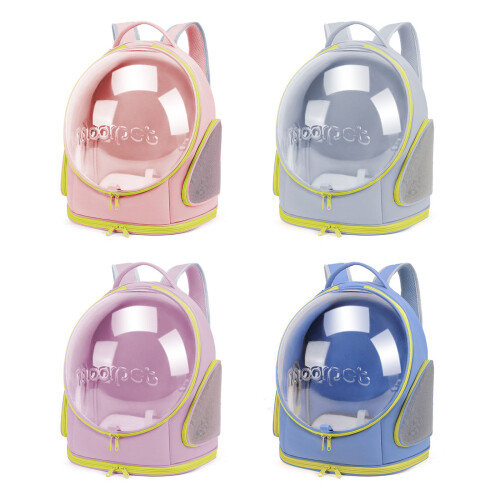 Sac à dos de transport durable pour chat, sac de-bleu ciel 1