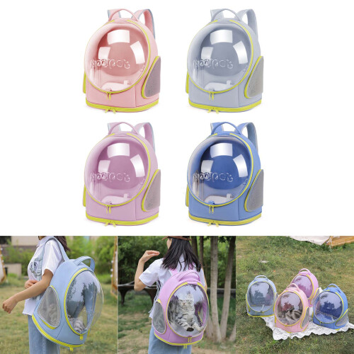 Sac de transport compact et léger pour animaux de-bleu brume 2