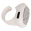 Anello con telecomando Bluetooth ricaricabile via USB per iOS e Android, bianco 10