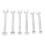10PCS Chrome Vanadium Steel Flexible Mini Combination Wrench Set 4