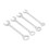 10PCS Chrome Vanadium Steel Flexible Mini Combination Wrench Set 7