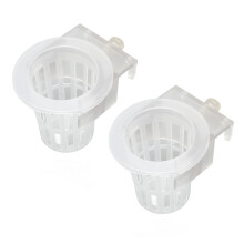Adjustable ABS Hanging Aquarium Plant Holder with Hole for Fish Tank Decorations