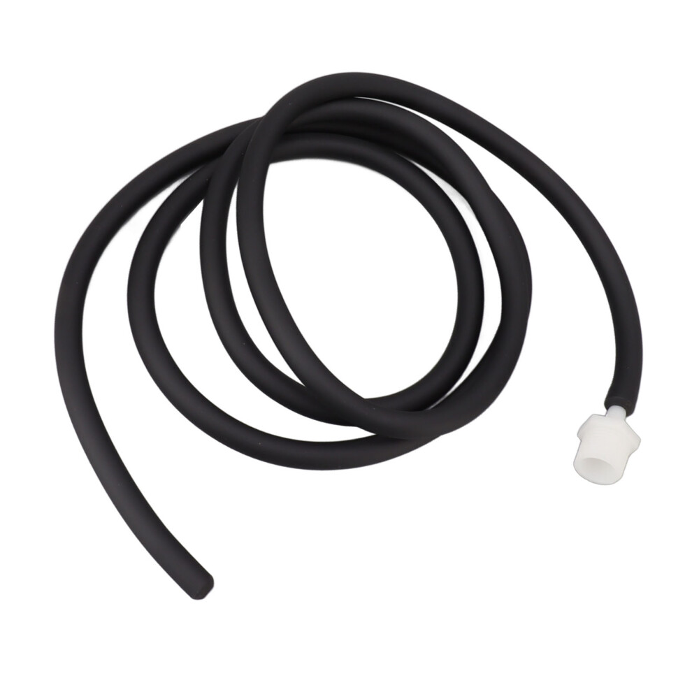 Black Silicone Shower Enema Tube 200Cm For Colon & Vagina Cleaning