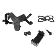 Versatile Helmet Chin Mount Holder for Cameras and Phones Easy Installation