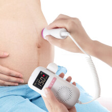 Moniteur de fréquence cardiaque fœtale étanche à haute sensibilité pour femmes enceintes