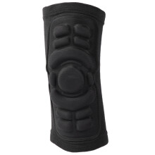 Cosantóir Glúine Cúr Silicone In-análaithe, Muinchille Glúine Comhbhrúite Stuáilte le Glóthach Ionsúite Tionchair do Spóirt Allamuigh,