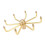 Brass Windmill Rotating Fountain Nozzle, 8 Holes, 2.5-3.0m Coverage 10