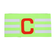 Captain's Authority, High-Quality Nylon Material Breathable Comfortable Adjustable Elastic Design, Soccer Arm Band for Team Sports