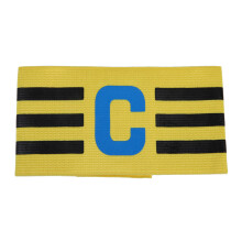 Leader's Emblem, Breathable Comfortable Material Adjustable Elastic Design, Sports Captain Armband for Team Identification