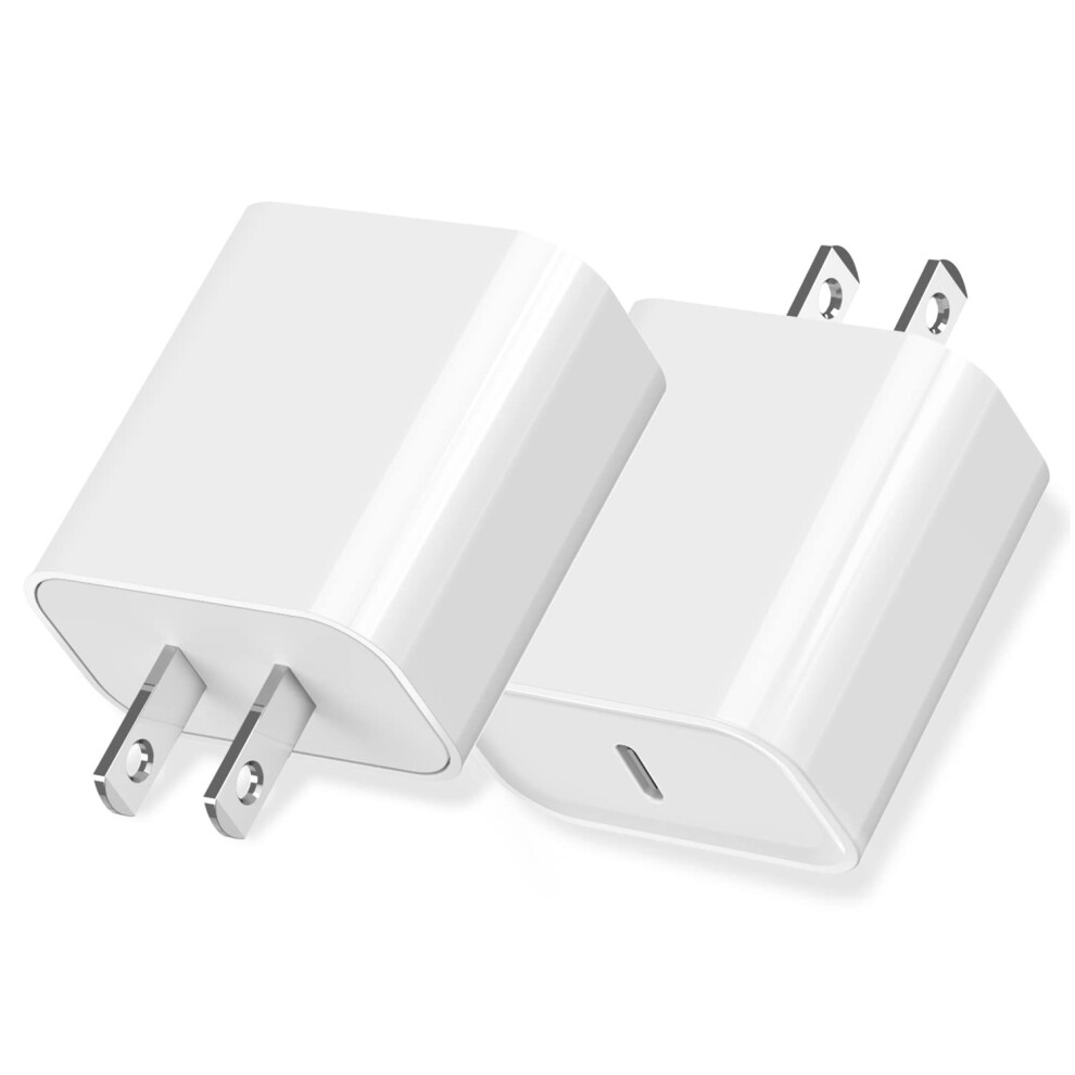 Fast Charger Block, Wide Compatibility, Safe & Reliable, 20W Pd Power Adapter Plug, Compact Design For Easy Carry, Travel Ready 9358999336367