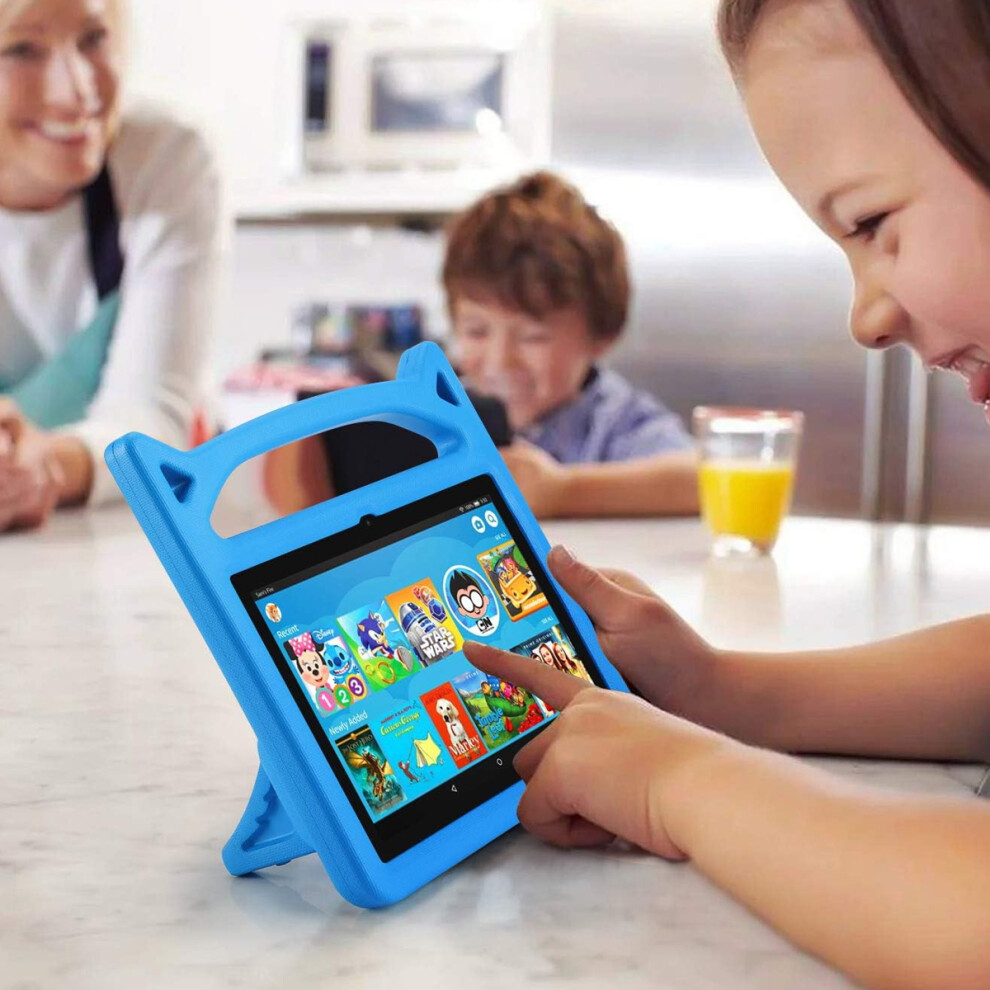 Tablet Case For Kids, Lightweight Shockproof Case For 7 Inch Tablet, Dual Angle Foldable Stand For Easy Typing And Hands-Free Viewing, Carry-Friendly 9169997191052