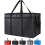 Convenient Insulated Cooler, Collapsible for Space-Saving Storage, Heavy Duty 3-Layer Composite Fabric for Enhanced Durability 5