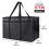 Convenient Insulated Cooler, Collapsible for Space-Saving Storage, Heavy Duty 3-Layer Composite Fabric for Enhanced Durability 3