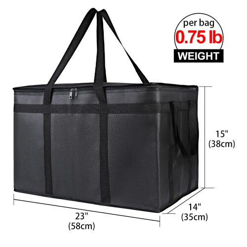 Convenient Insulated Cooler, Collapsible for Space-Saving Storage, Heavy Duty 3-Layer Composite Fabric for Enhanced Durability 2