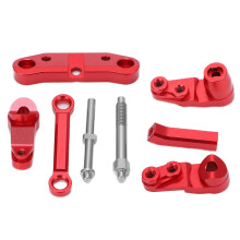 Aluminum Steering Assembly Bellcrank Set Upgrades High Quality Aluminum Alloy Durable Lightweight And Durable Precision Cnc Machined Smooth Rotation A
