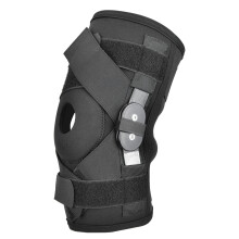 Orthopedic Knee Recovery Brace, Patellar Tendon Support For Enhanced Stability And Protection, Hinged Knee Brace With Detachable Aluminum Strips For O