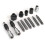 Torx Star 6 Point Tool Set for Alternator Engine Auto Repair, Hex Cap Socket with Freewheel Pulley Removal Functionality, Socket Bits Adaptor 3