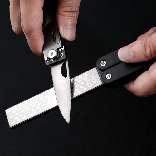Professional-Grade Diamond Sharpener: The Compact, Dual-Sided Solution for Your Tool Maintenance Needs, Ensuring Consistent Sharpness 1