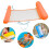 Inflatable Pool Floats, Orange Multi-Purpose Pool Float, Ergonomic Design Comfortable Pool Hammock, 4-in-1 Design Floating Bed Lounge Chair For Leisur 1