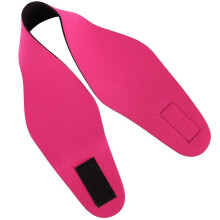 Elastische hoofdband voor watersporten, ademende en comfortabele zwemhoofdband met sterke klittenbandsluiting, ontworpen om oordopjes vast te zetten