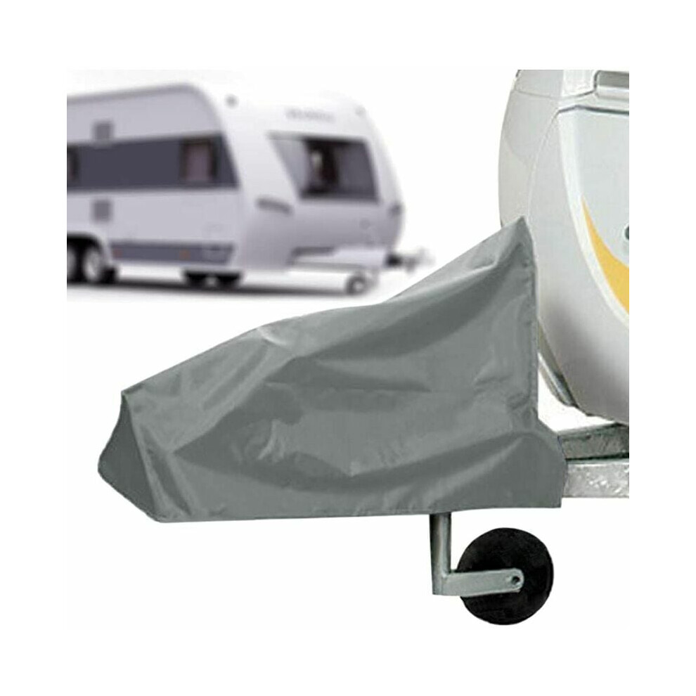 Year-Round Defense: Universal Trailer Hitch Lock Covers, Heavy Duty Tow Tongue Jack Protective, Easy Install Elastic Seam Design, Multilayer Flannelet 9074015545017