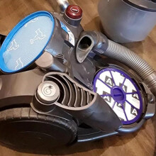 Compatibele filterset voor Dyson DC19/DC29 stofzuiger, milieuvriendelijke allergenfilteroplossing, inclusief voorfilter en HEPA-filter, wasbaar.