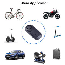 Allarme per moto ad alta sicurezza, sistema antifurto, sirena da 125 dB per una protezione migliorata, riconoscimento intelligente delle vibrazioni,