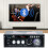 Sound Maestro: Ενισχυτής διπλού καναλιού, HiFi 300W + 300W, Ασύρματο Bluetooth, Δέκτης ήχου με οθόνη 2