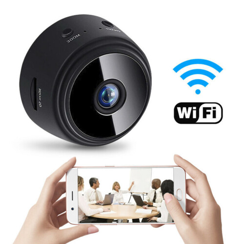 Versatile And Easy To Use Magnetic Mini Security Camera, With Night Vision And Adjustable Resolution, Compact And Discreet For Unobtrusive 2