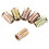 Inserts filetés pour meubles, assortiment d'inserts filetés hexagonaux en acier au carbone zingué, écrous à insert polyvalents à surface 4