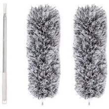 Waschbarer Staubwedel für Haushaltsgeräte, kratzfestes Design schützt Oberflächen, Split-Fiber-Technologie für effiziente Reinigung, Edelstahl