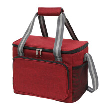Sac à déjeuner Bento, boîte à déjeuner isolée-Bordeaux