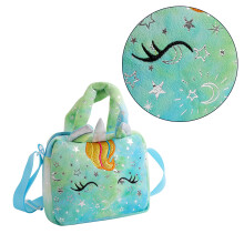 Porte-monnaie tendance pour enfants, sac à bandoulière-Bleu