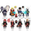 8 pièces de figurines Naruto en blocs de construction pour enfants 1