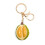 Porte-clés élégant avec pendentif en forme de fruit-Jaune 1