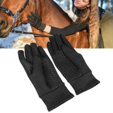 Weiche, warme Reithandschuhe für Pferdesport, rutschfest, Winter Reit-Handschuhe
